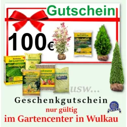 Gutschein 100 € für die Gärtnerei in Wulkau