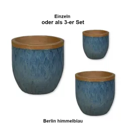 Berlin himmelblau als 3-er Set