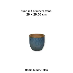 Berlin himmelblau - 29 x 29,50 cm