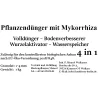 Pflanzendünger mit Mykorrhiza 4x1. Vertrieb und Abfüllung Heckenpflaznen Mencel