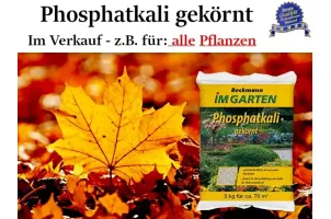 Herbstdünger PK