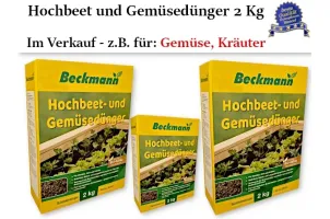 Hochbeet und Gemüsedünger