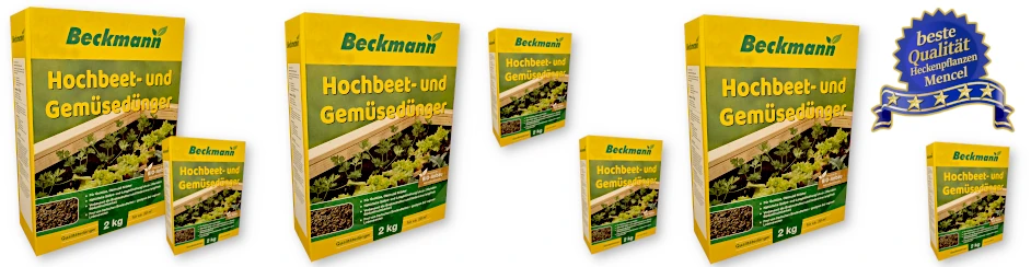 Hochbeet und Gemüsedünger 2 kg Beckmann